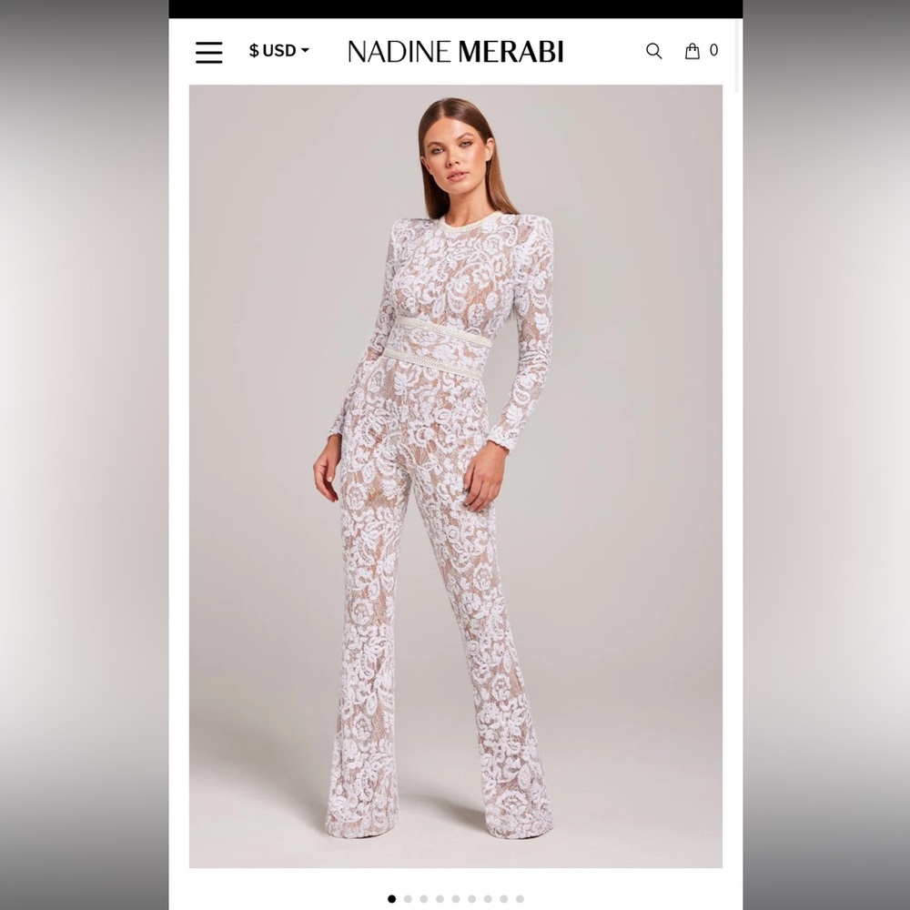 - Practically new Nadine Merabi jumpsuit